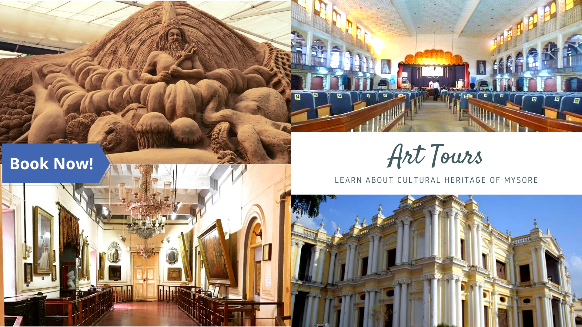Art and cultural heritage tour in Mysuru