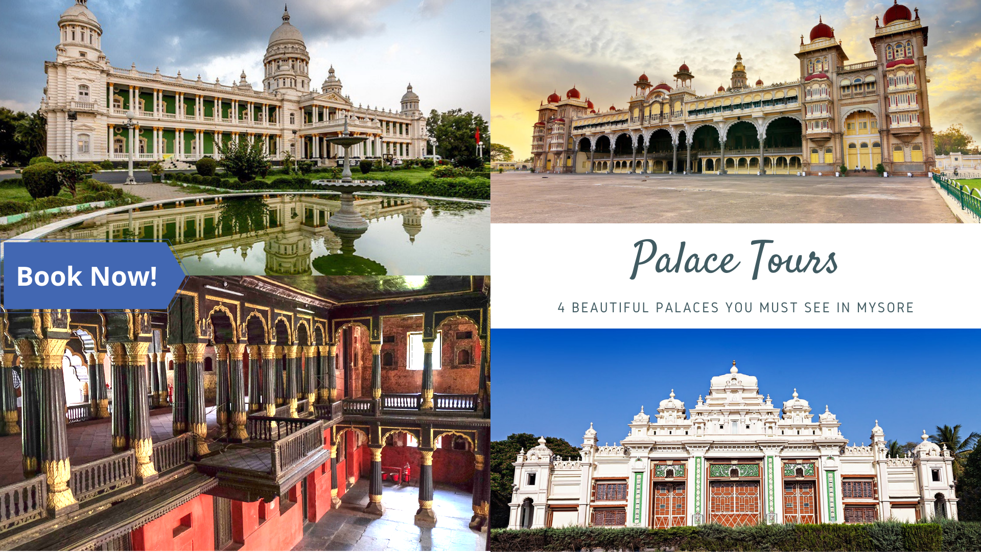 Palace architecture tour in Mysuru