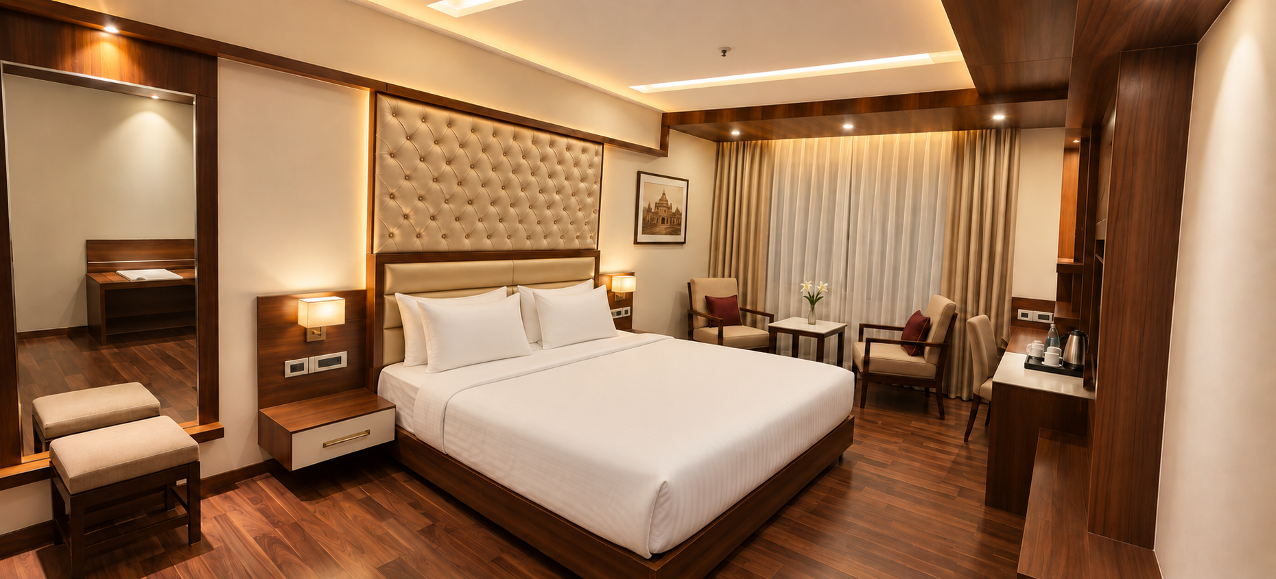King Club room at Hotel Preethi International, Mysuru